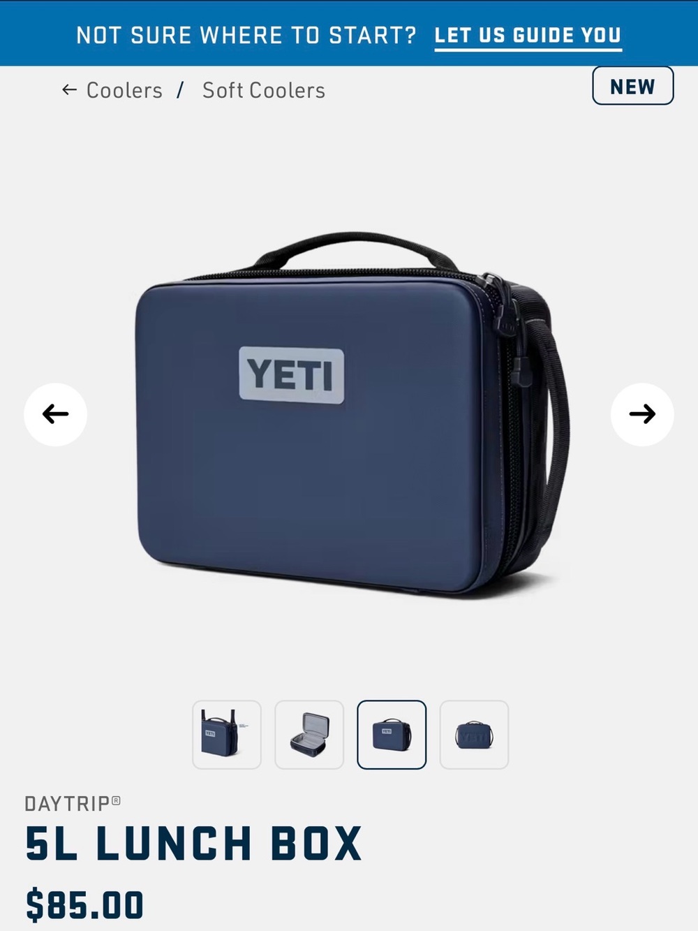 Yeti Daytrip 5L Lunch Box - Navy